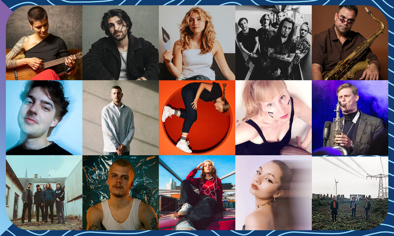 Dit zijn ze: de vijftien artiesten van Music Hub Brabant