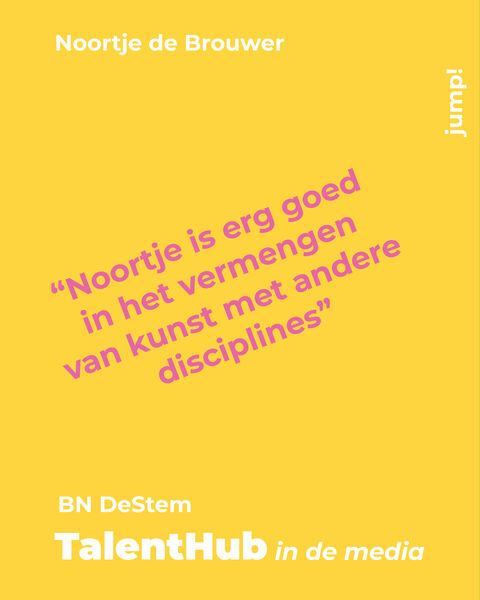 Noortje de Brouwer in BN DeStem