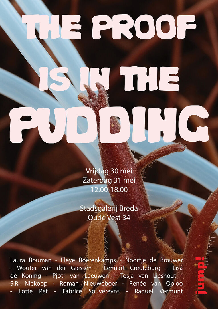 The proof is in the pudding poster