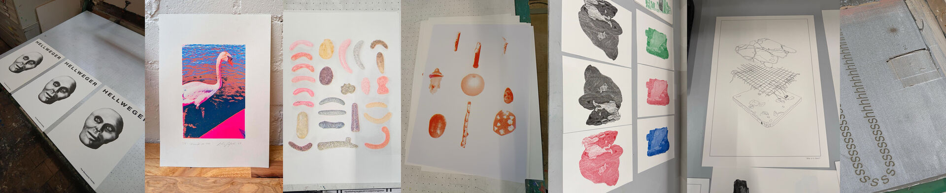 Vertaling werk naar grafisch 2D-vlak